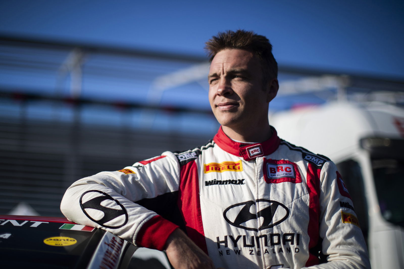 FIA European Rally Championship winner Hayden Paddon.