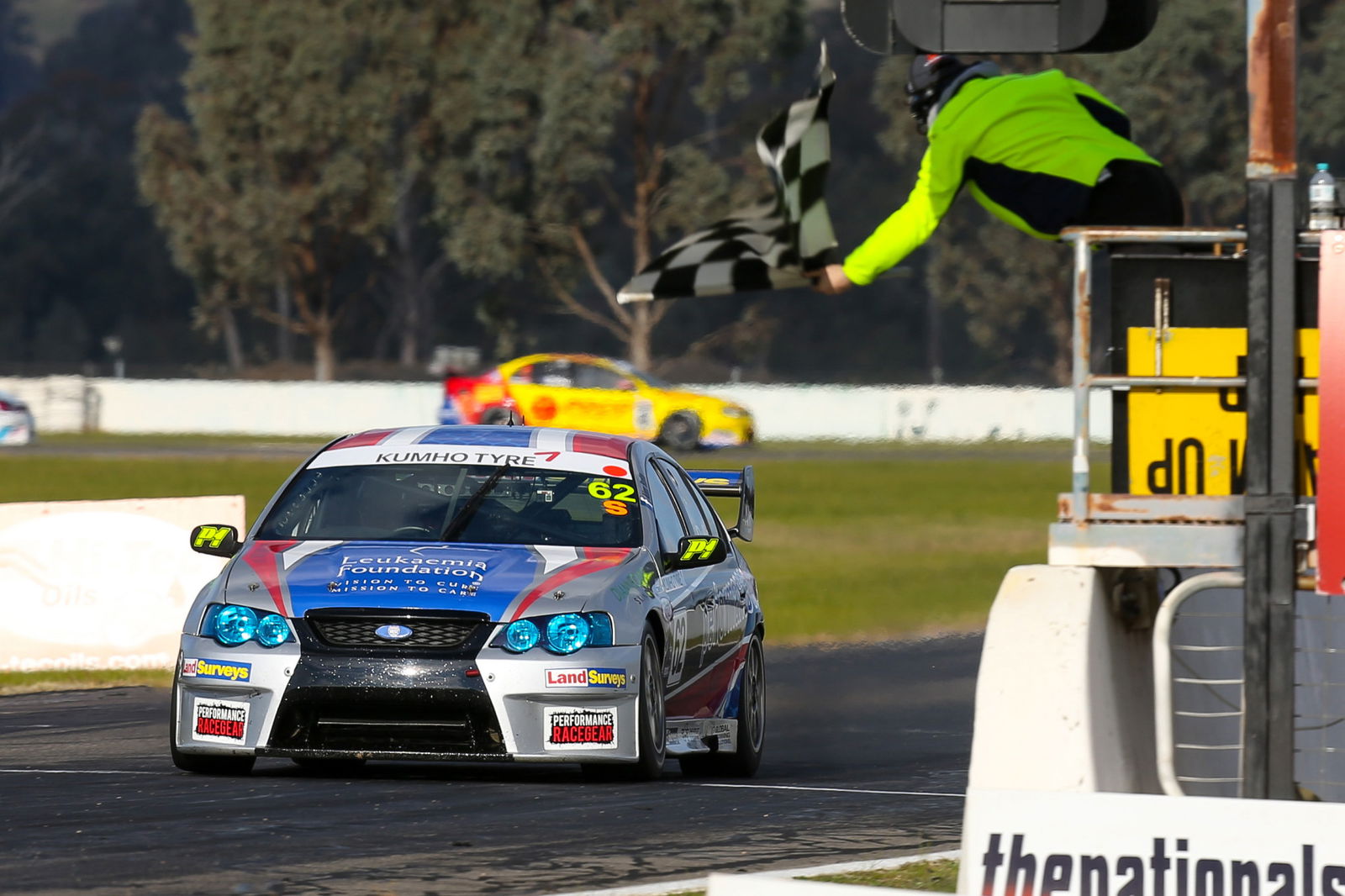 Alex Rullo raced in the Kumho V8 Touring Cars in 2015.