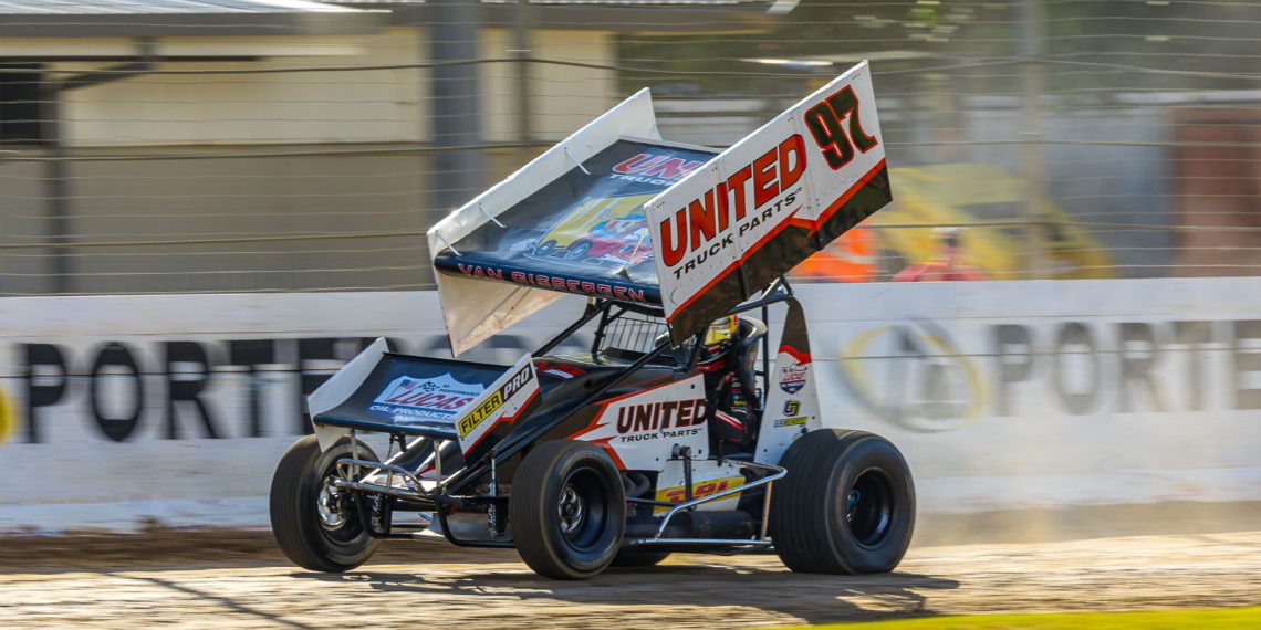 Shane van Gisbergen at Western Springs Speedway.