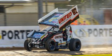 Shane van Gisbergen at Western Springs Speedway.