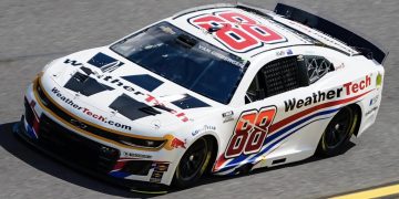 Shane van Gisbergen races the #88 Chevrolet Camaro in the NASCAR Cup Series.