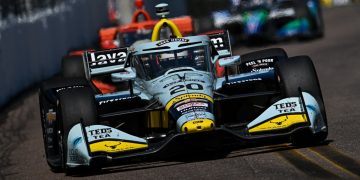 Alexander Rossi drives for Ed Carpenter Racing in the IndyCar Series.