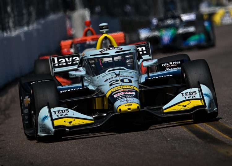 Alexander Rossi drives for Ed Carpenter Racing in the IndyCar Series.
