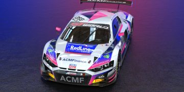 The Alex Peroni/Mark Rosser Audi R8 LMS GT3 EVO II they will race in GT World Challenge Australia in 2025.