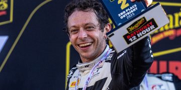 Valentino Rossi finished second in the 2025 Bathurst 12 Hour. Image: InSyde Media