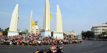 Officials from the Thailand Grand Prix project attended the Australian Grand Prix. Image: Red Bull Content Pool.