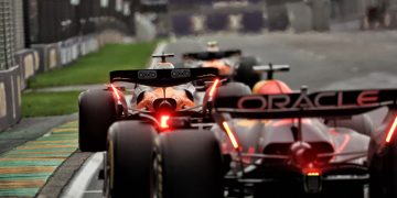 F1 teams will face tougher rear wing deflection tests from this weekend’s Chinese Grand Prix. Image: XPB Images.