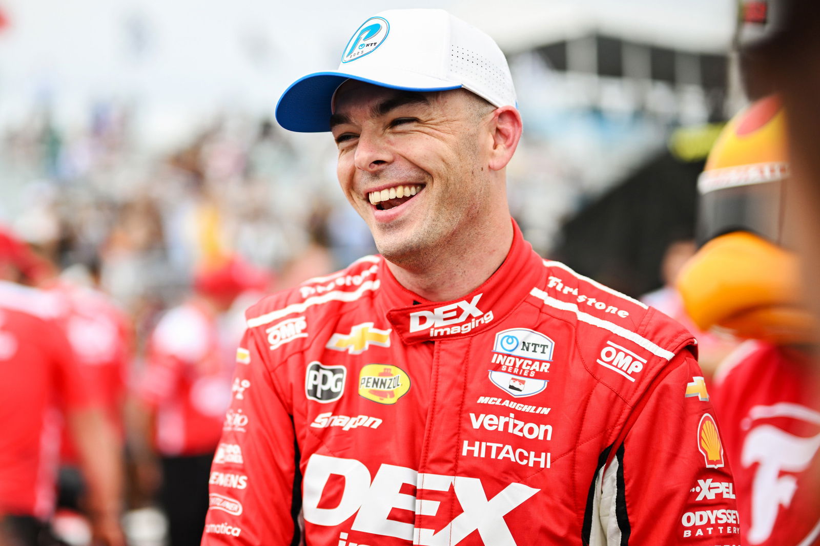 Scott McLaughlin won pole position for the Grand Prix of St Petersburg. 