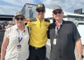 Scott McLaughlin and the 2024 winners of the Ultimate Motorsport Prize.