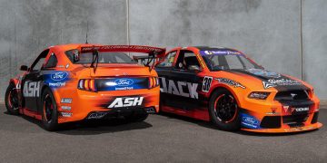The two JCRE ARC Mustangs.