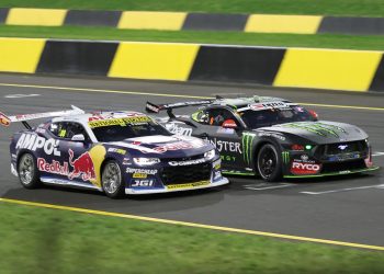 Cameron Waters pipped Broc Feeney at the finish of Race 2 in the Sydney 500.