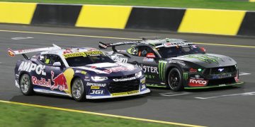 Cameron Waters pipped Broc Feeney at the finish of Race 2 in the Sydney 500.