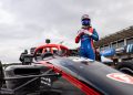 Liam Sceats during Indy NXT testing at Laguna Seca.