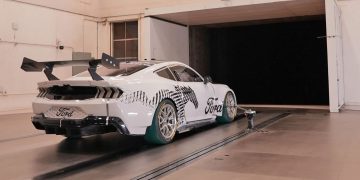 The Mustang GT at Windshear in 2022.