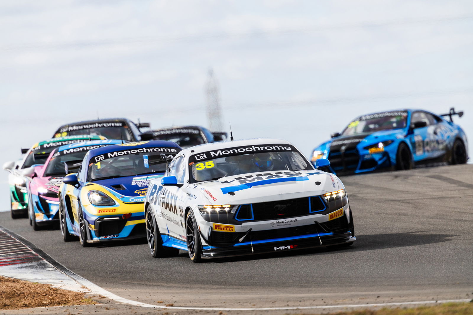 Miedecke Motorsport's Ford Mustang at The Bend.