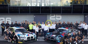 Ken Douglas, circled, with the winning team.