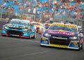 Triple Eight and MSR Camaros at Albert Park.