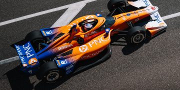 Scott Dixon during the Grand Prix of St Petersburg. Image: Joe Skibinski