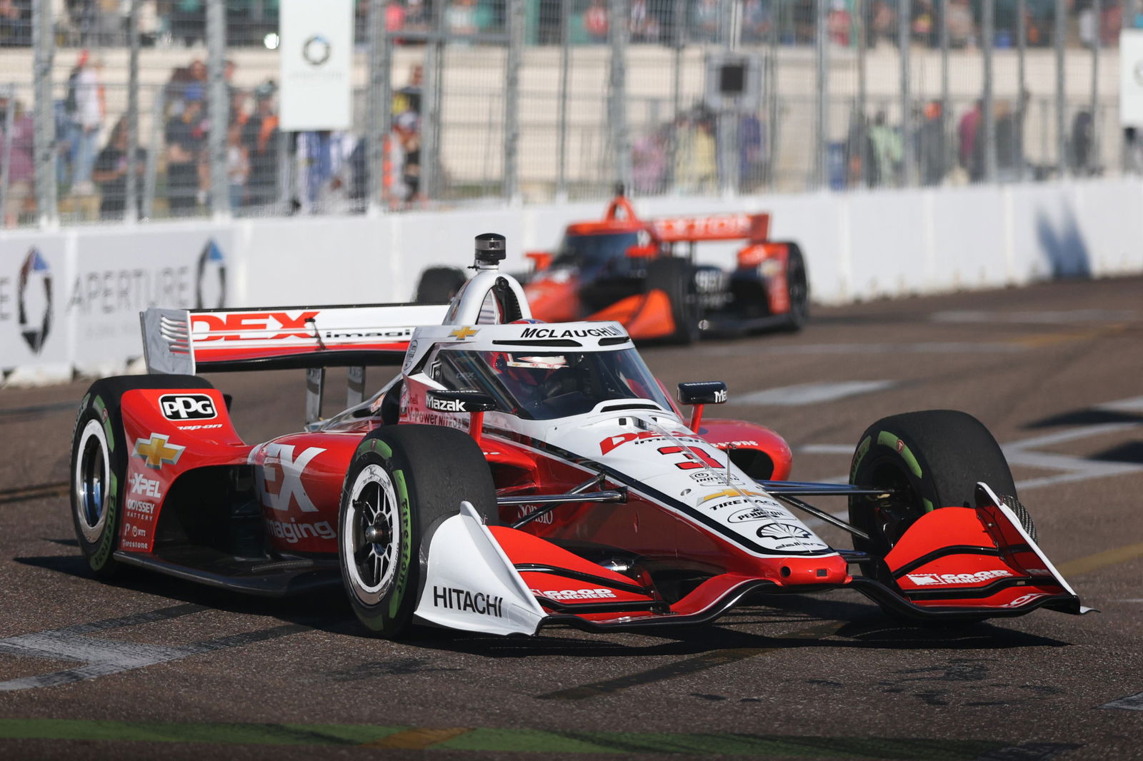 Scott McLaughlin during the Grand Prix of St Petersburg. 