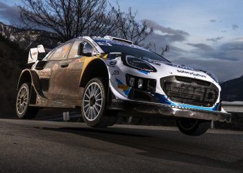 Adrien Fourmaux of team M-Sport Ford World Rally Team during the World Rally Championship Monte-Carlo.