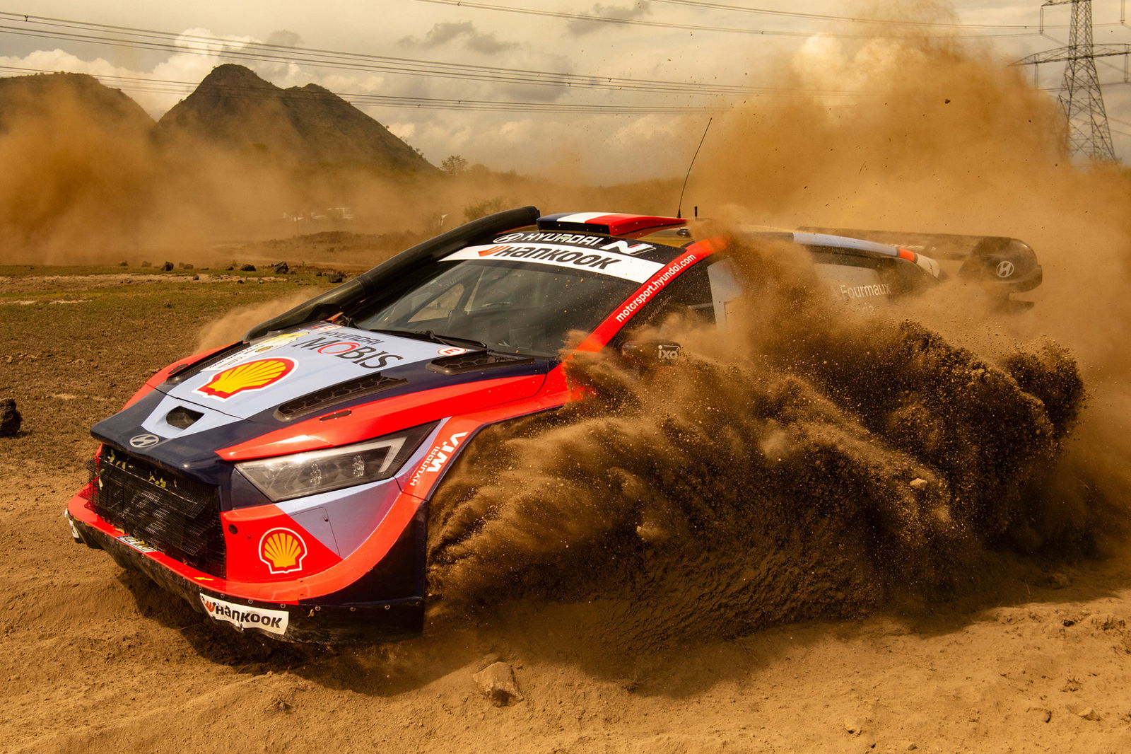 Adrien Fourmaux during Safari Rally Kenya.