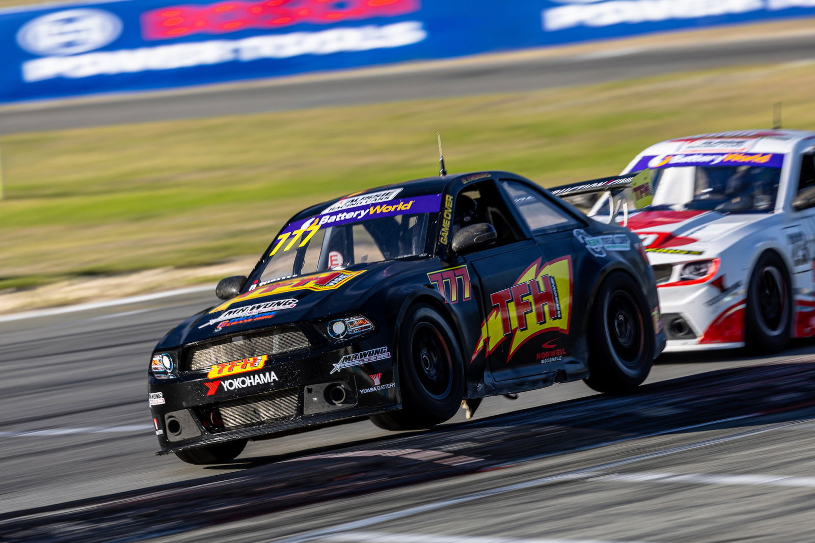 A TFH-backed Aussie Racing Cars Ford Mustang.