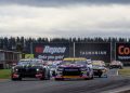 The start of a Supercars race at the 2024 Tasmania SuperSprint.