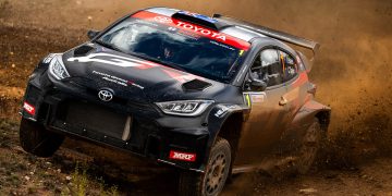 Harry Bates is a three-time Australian Rally Championship winner.