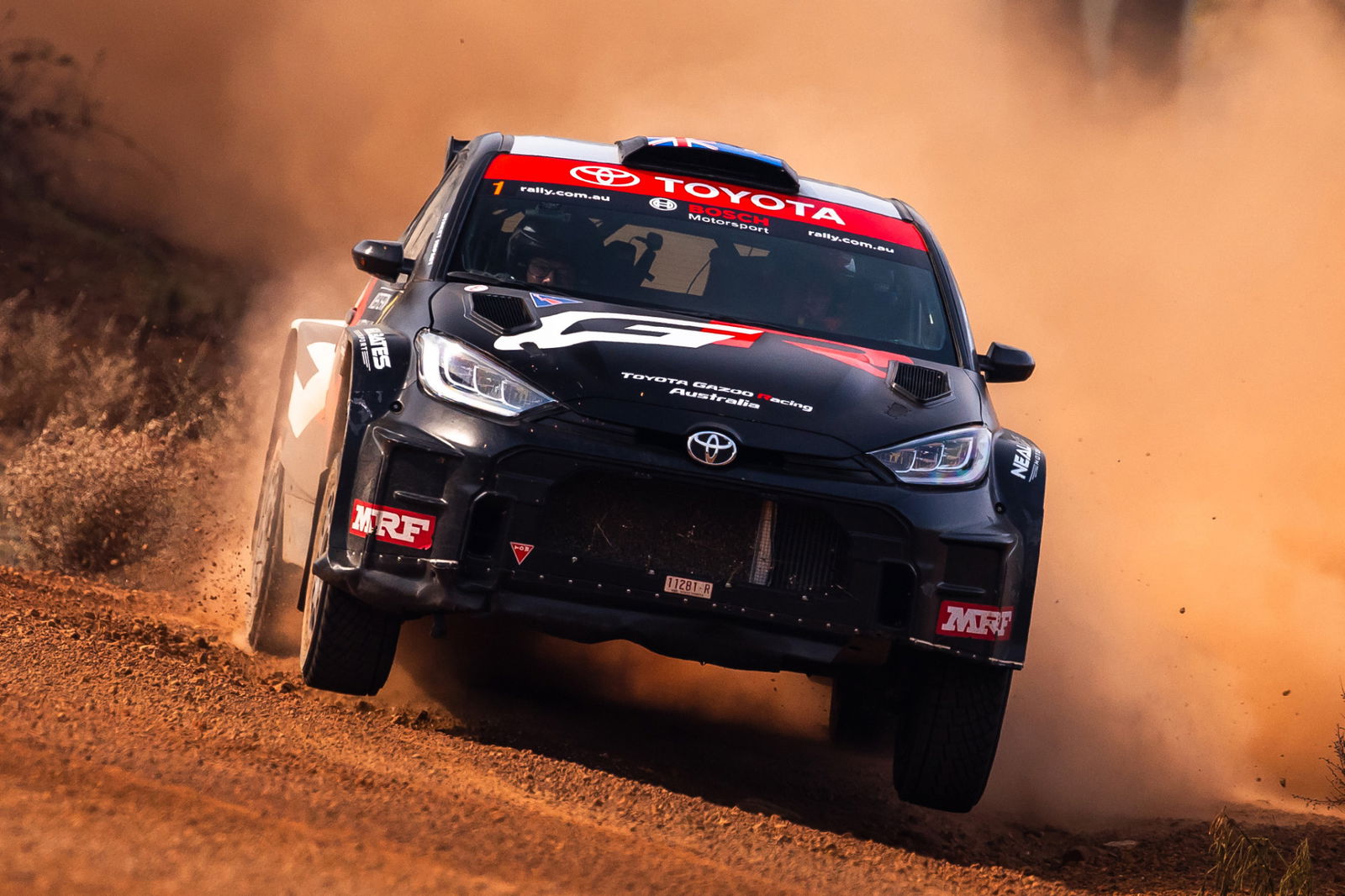 Harry Bates is a three-time Australian Rally Championship winner.