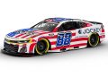 Shane van Gisbergen's Jockey scheme for the NASCAR Cup Series race at Homestead-Miami Speedway.